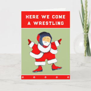 Wrestling Holiday Gift Cards