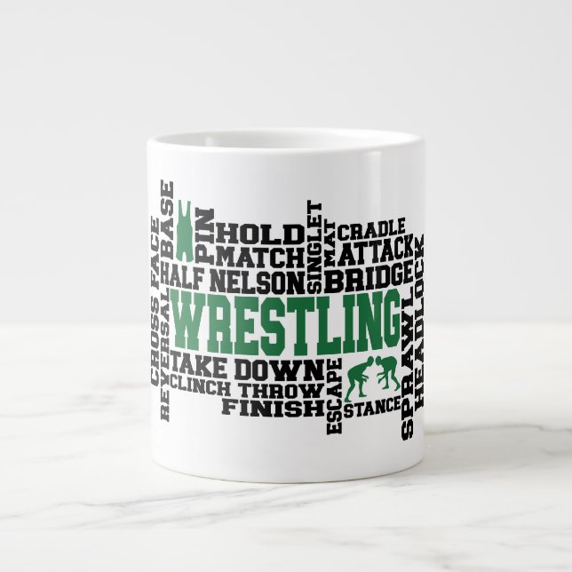 Wrestling - Jumbo Mug (Front)