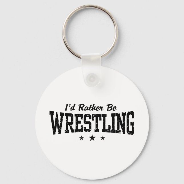 Wrestling Keychain (Front)