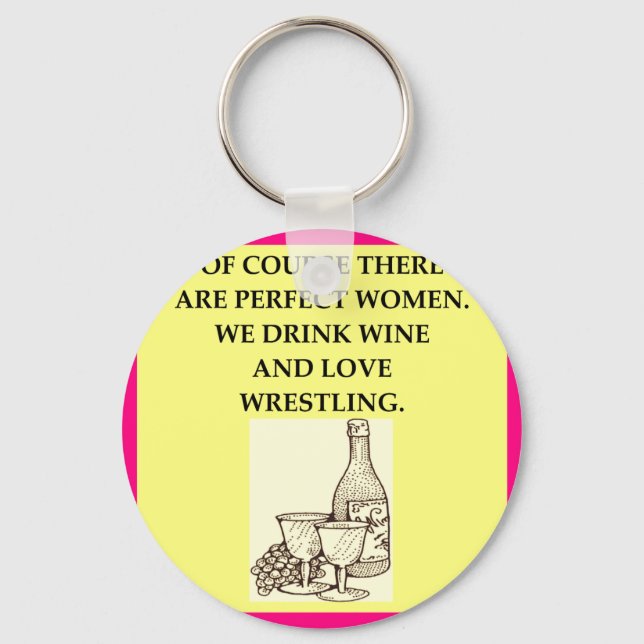WRESTLING KEYCHAIN (Front)