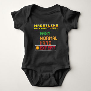 Wrestling Martial Arts Coach Console Expert Baby Bodysuit