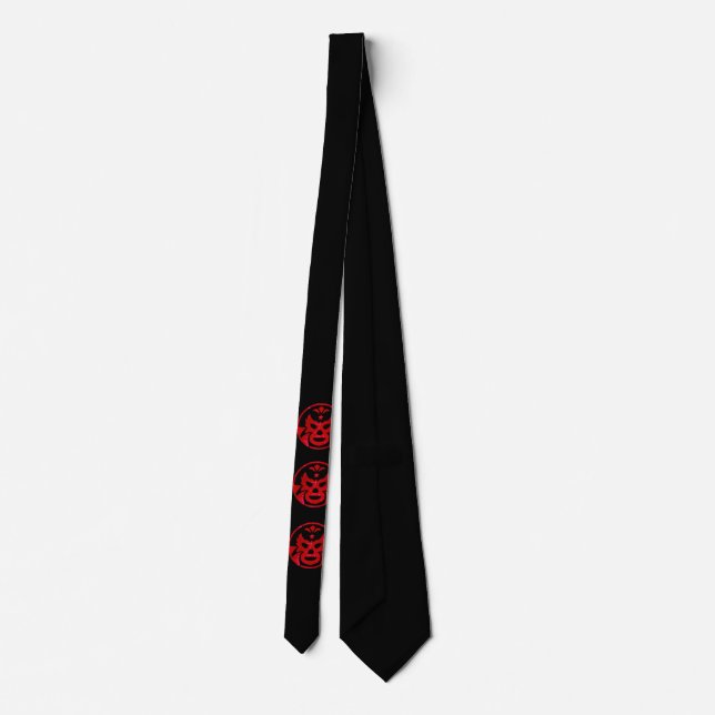 wrestling mask tie (Back)