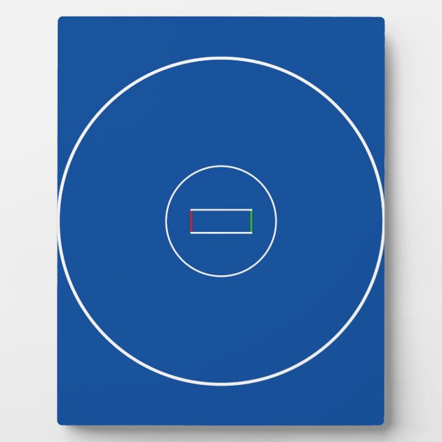 Wrestling Mat Plaque (Front)