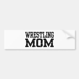 Wrestling Mom Bumper Sticker