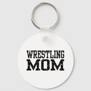 Wrestling Mom Keychain