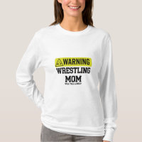 Wrestling Mom Warning Sign | Will Yell Loudly Gif