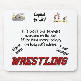 Wrestling Mouse Pad