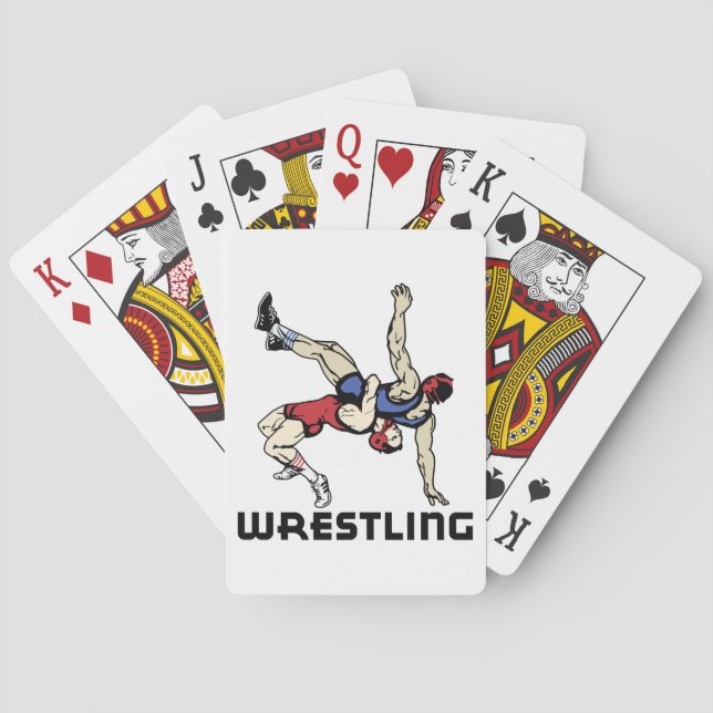 Wrestling Playing Cards (Back)