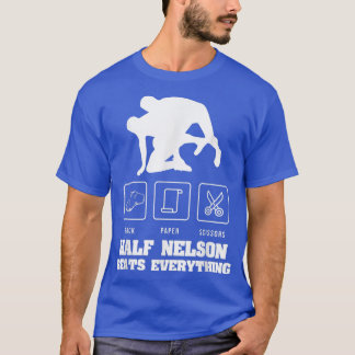 Wrestling Rock Paper Scissors USA Beats Everything T-Shirt