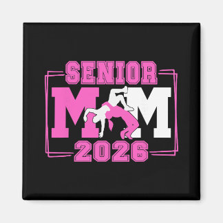 Wrestling Senior Mom Wrestling Senior 2026 Graduat Magnet