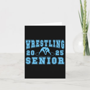 Wrestling Senior Night Wrestling Senior 2025 Gradu Card