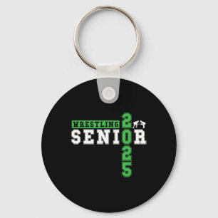Wrestling Senior Night Wrestling Senior 2025 Gradu Keychain
