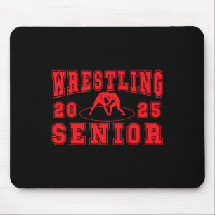 Wrestling Senior Night Wrestling Senior 2025 Gradu Mouse Pad
