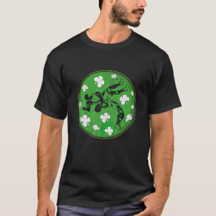 Wrestling Shamrock Retro St Patricks Day Irish Spo T-Shirt