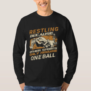 Wrestling Sports Coach Trainer Wrestler T-Shirt