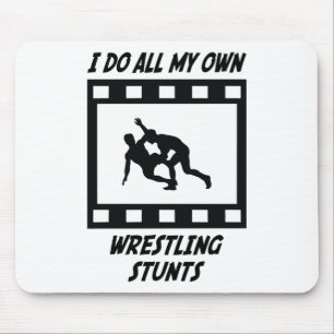 Wrestling Stunts Mouse Pad