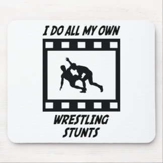 Wrestling Stunts Mouse Pad
