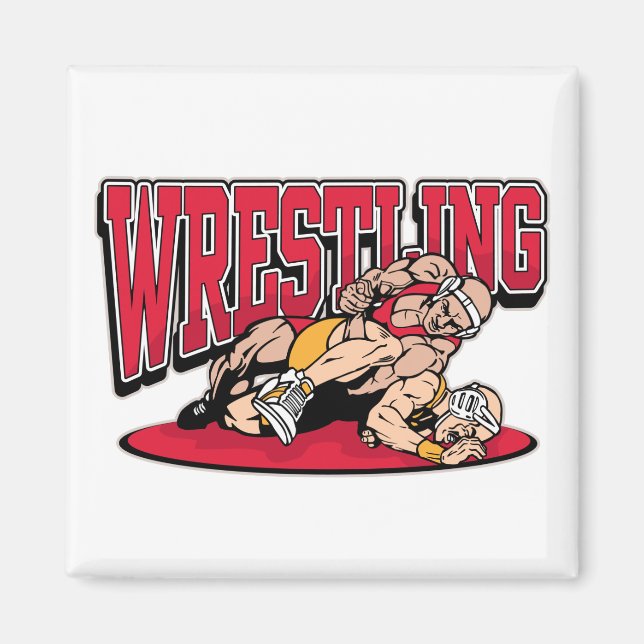 Wrestling Takedown Magnet (Front)