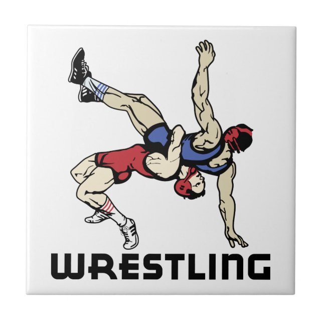 Wrestling Tile (Front)