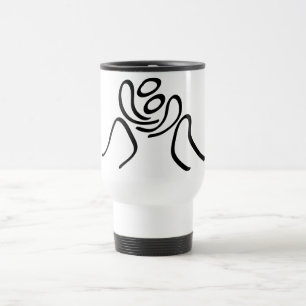 Wrestling Travel Mug