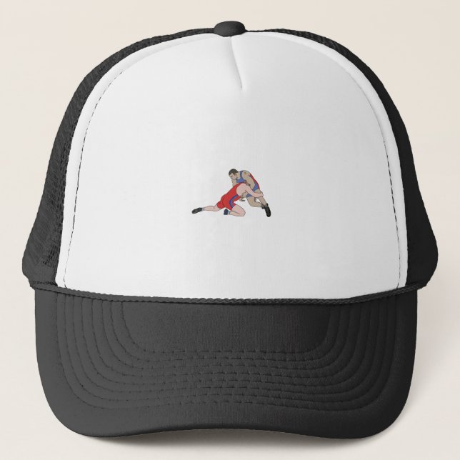 Wrestling Trucker Hat (Front)