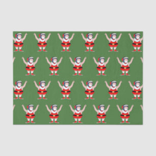 Wrestling Wrestler Christmas Holiday Gift Tissue Paper