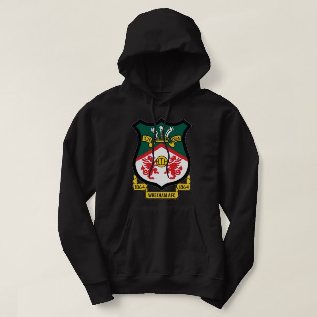 Wrexham AFC 864 Classic    Hoodie (Design Front)