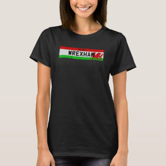 Wrexham Wales Retro Vintage T-Shirt