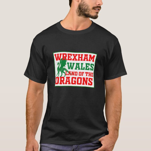 Wrexham Wales Welsh T-Shirt (Front)
