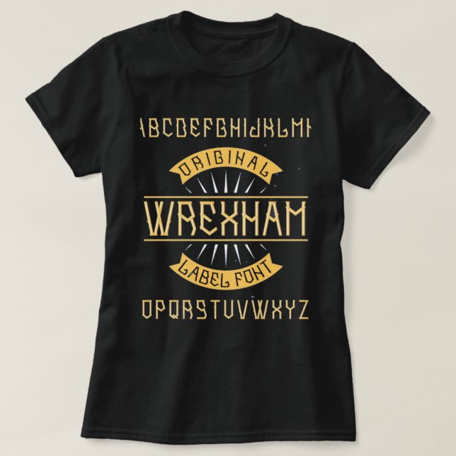 wrexham wrexham afc wales wrexham fooball cymru wr T-Shirt (Design Front)
