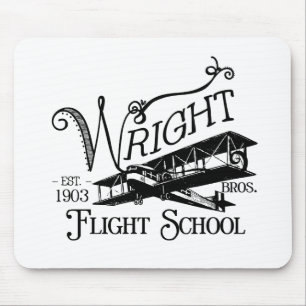 Wright Bros. Flight School Mouse Pad
