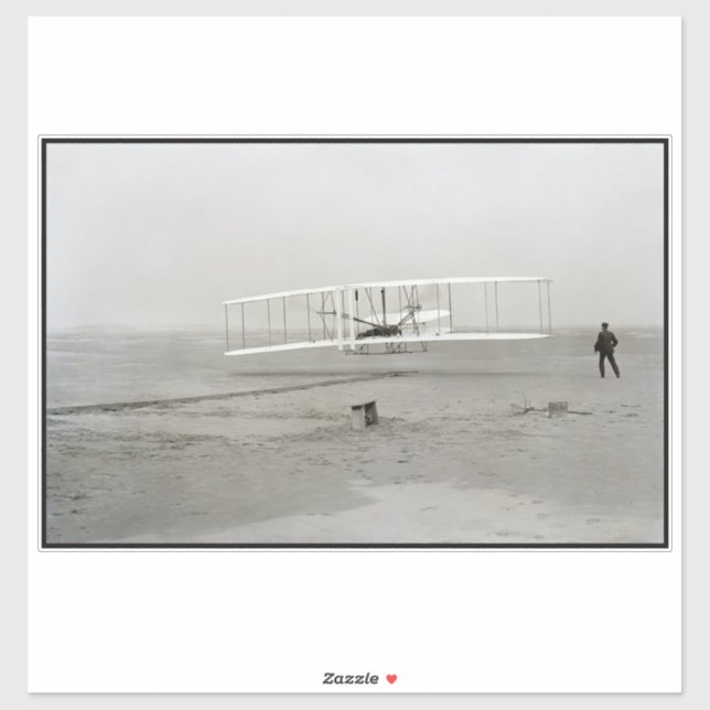 Wright Brothers Flyer First Plane Flight Aviation (Sheet)