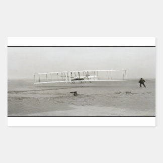 Wright Brothers Flyer First Plane Flight Aviation Sticker