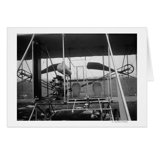 Wright Brothers Plane avec Pilot et (Devant horizontal)