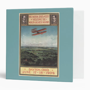 Wright Brothers Plane Binder