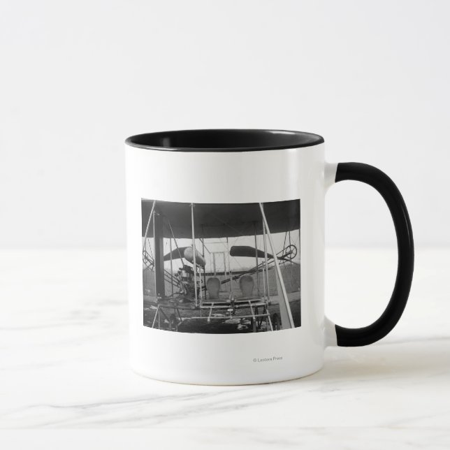 Wright Brothers Plane with Pilot and Mug (Right)