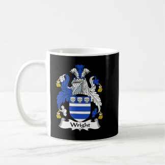 Wright Coat of Arms  Family Crest  Coffee Mug