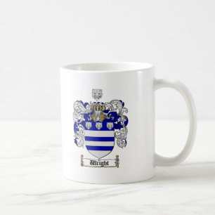Wright Coat of Arms / Wright Family Crest Coffee Mug