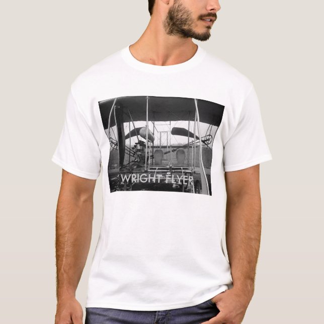 WRIGHT FLYER - GREAT COMMEMORATIVE SHIRT! T-Shirt (Front)