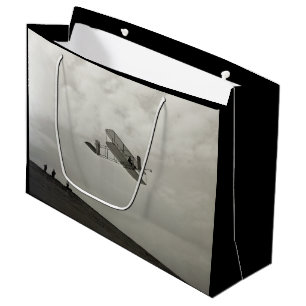 Wright Glider, Before the First Airplane Large Gift Bag