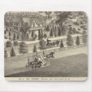 Wright, Putnam residences Mouse Pad