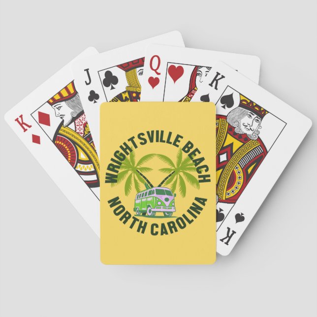 Wrightsville Beach,North Carolina Playing Cards (Back)