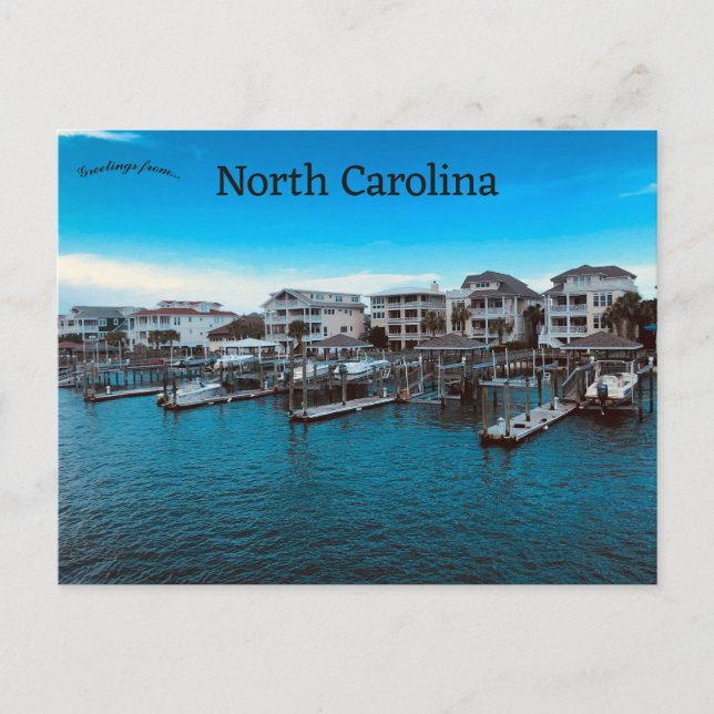 Wrightsville Beach North Carolina Postcard (Front)