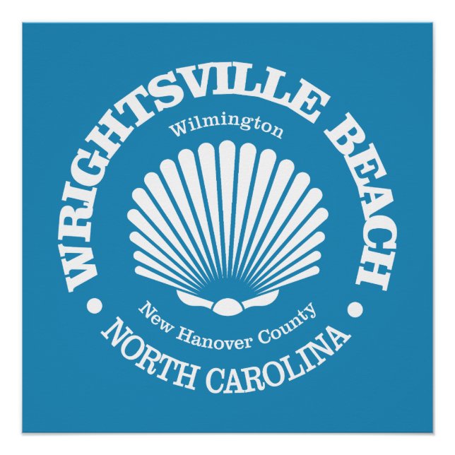 Wrightsville Beach (seashell) Poster (Front)