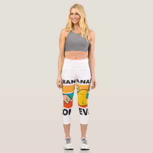 Wrigleyville Chicago Baseball American T-Shirt Capri Leggings