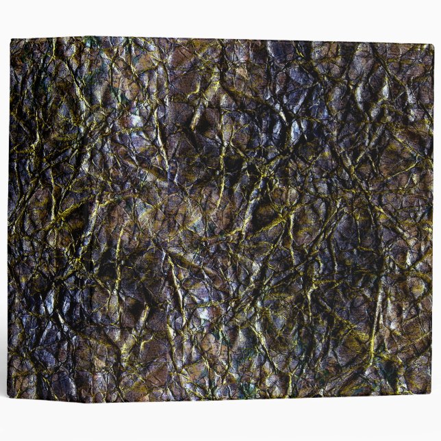 Wrinkled and Painted Paper Texture Binder (Front/Spine)