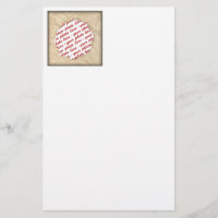 Wrinkled Crinkle Paper Photo Frame