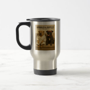 Wrinkles & Ripples: The Emotional Support Squad Travel Mug