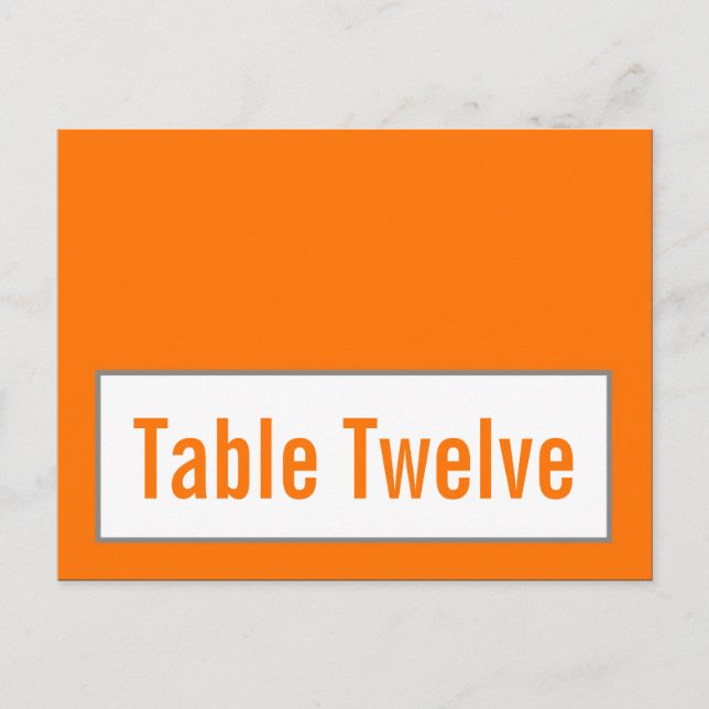 Writable Place Card Modern Grey Damask Lace Print (Front)