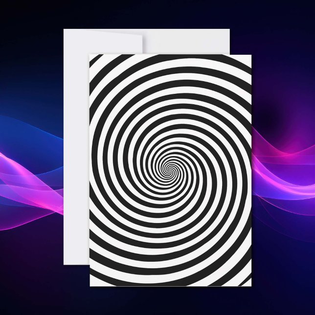 Write a Hypnosis Mystery  Card (Whether you’re sending greetings, invitations, or just a quick hello, this card adds a unique twist!)